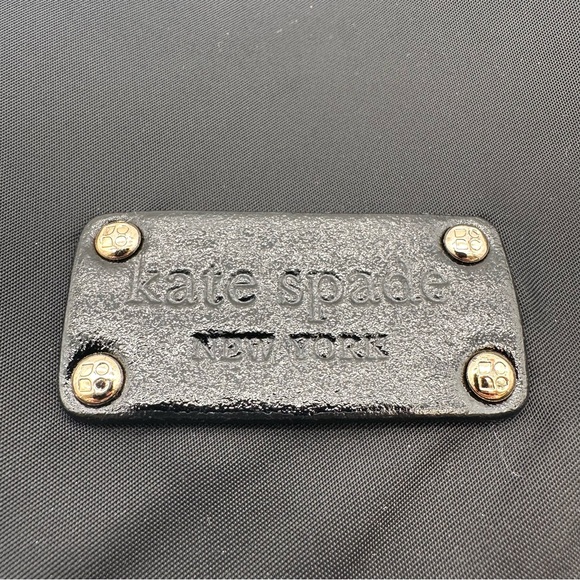 Kate Spade Black Nylon Backpack Purse - Picture 4 of 8